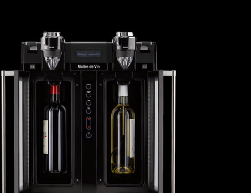 Maitre de Vin® 智能双温餐酒机 | 多功能餐酒机 | 迷你酒柜 | 红酒保存|美酒品尝 | 家居酒柜